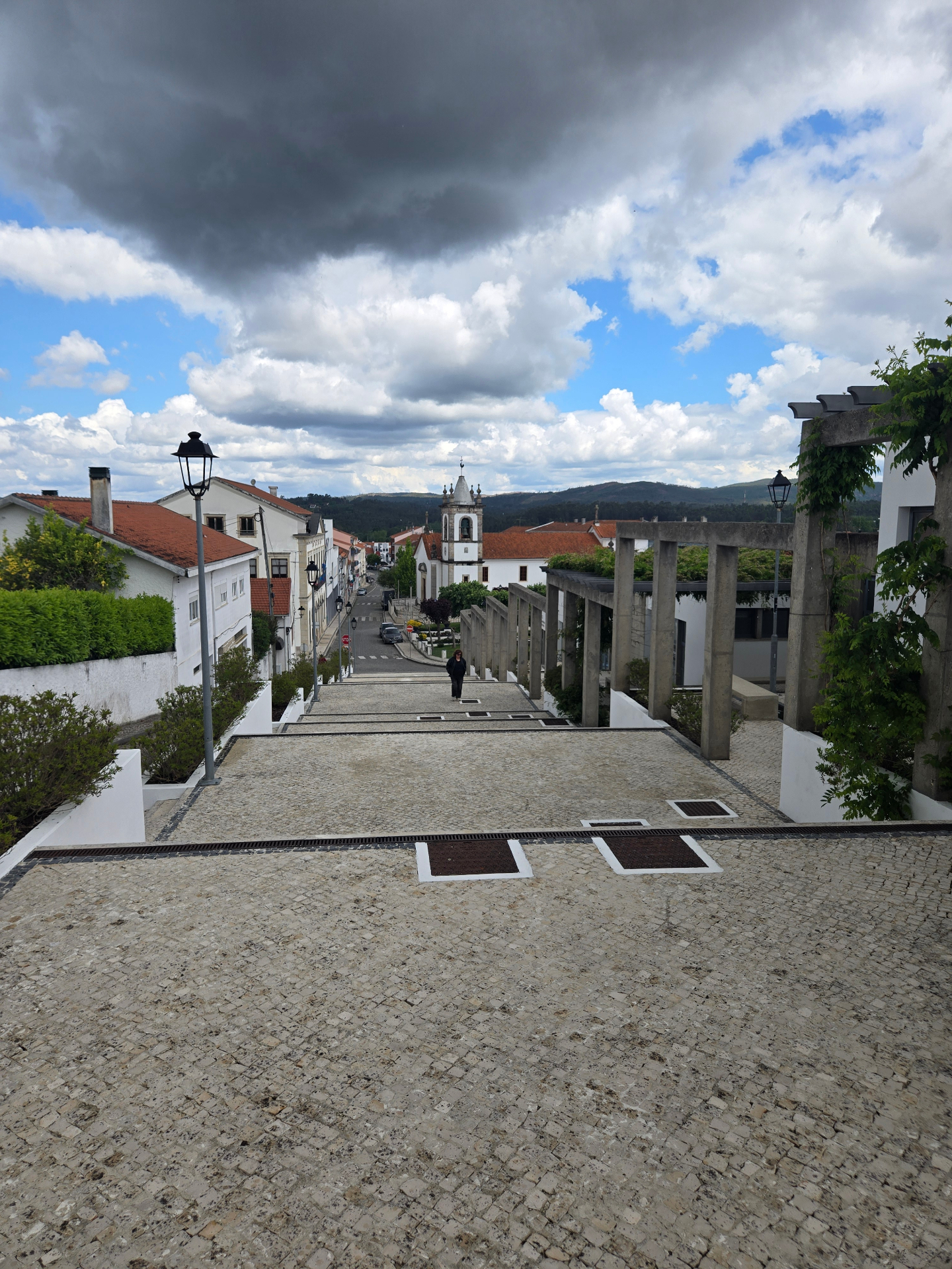 Rooftops of Vila Nova de Poiares from the Cruzeiro