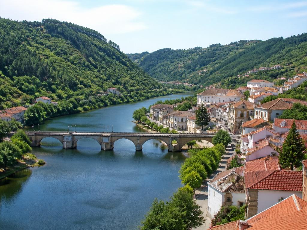 Penacova, Mondego River Valley (+ Luso Village, Bussaco Palace & Wine Cellars)
