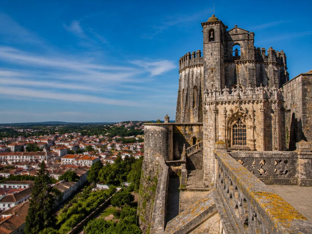 Tomar, Templar City & Convento de Cristo (+ Almourol Castle & Batalha Monastery)